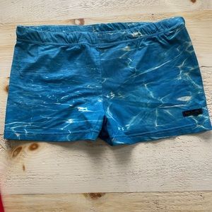 Paul Smith Mens swimwear trunks briefs lined size S blue